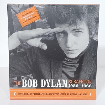 LOT 172B: Vintage Bob Dylan Poster w/ The Bob Dylan Scrapbook & More
