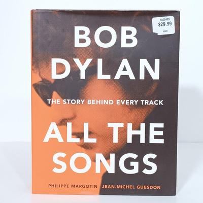 LOT 172B: Vintage Bob Dylan Poster w/ The Bob Dylan Scrapbook & More