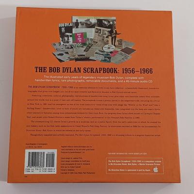 LOT 172B: Vintage Bob Dylan Poster w/ The Bob Dylan Scrapbook & More