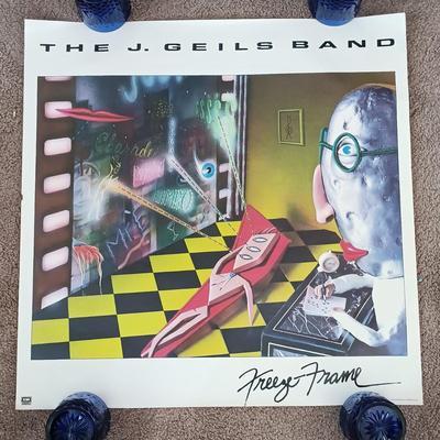 LOT 173B: Set of (4) Vintage Rock Posters: The Rolling Stones, The J. Geils Band & Led-Zeppelin