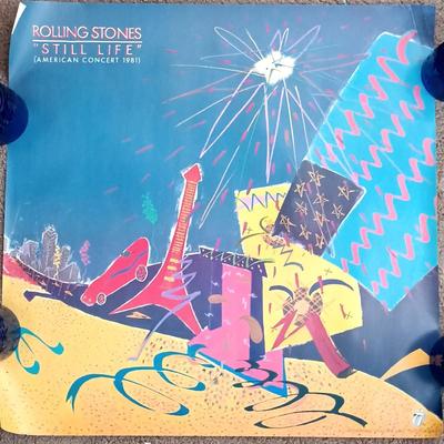 LOT 173B: Set of (4) Vintage Rock Posters: The Rolling Stones, The J. Geils Band & Led-Zeppelin