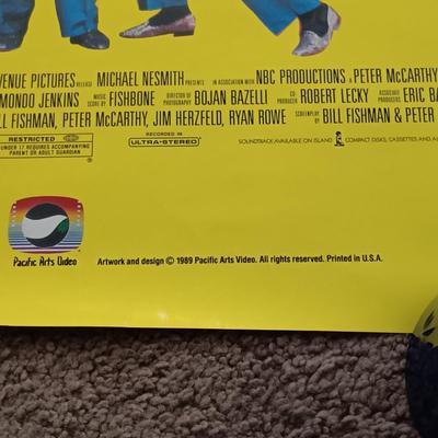 LOT 174B: Tapeheads 1989 Poster, Star Trek The Next Generation 1991 Poster & a Contemporary The Rocky Horror Picture Show Poster