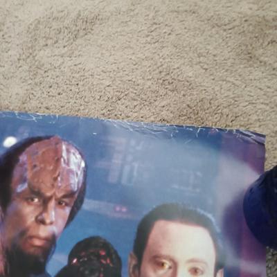 LOT 174B: Tapeheads 1989 Poster, Star Trek The Next Generation 1991 Poster & a Contemporary The Rocky Horror Picture Show Poster