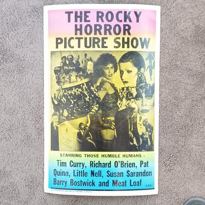 LOT 174B: Tapeheads 1989 Poster, Star Trek The Next Generation 1991 Poster & a Contemporary The Rocky Horror Picture Show Poster