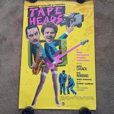 LOT 174B: Tapeheads 1989 Poster, Star Trek The Next Generation 1991 Poster & a Contemporary The Rocky Horror Picture Show Poster