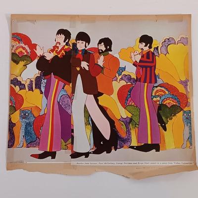 LOT 175B: Vintage Beatles Posters and Ephemera