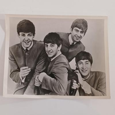 LOT 175B: Vintage Beatles Posters and Ephemera