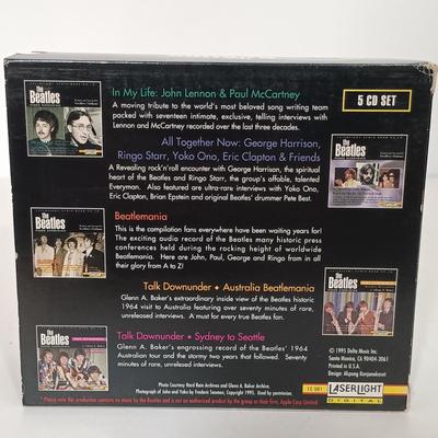 LOT 176B: The Beatles Anthology DVD Set, A Long and Winding Road DVD Set, The Beatles Inside Interviews CD Set & In Their Own Words...