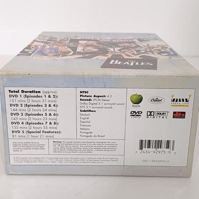 LOT 176B: The Beatles Anthology DVD Set, A Long and Winding Road DVD Set, The Beatles Inside Interviews CD Set & In Their Own Words...