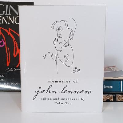 LOT 177B: John Lennon 1998 CD Box Set, Burrows' John Lennon: A Story in Photographs, Henke's Lennon Legend & More