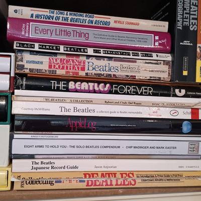 LOT 178B: Large Collection of Vintage and Contemporary Books on The Beatles