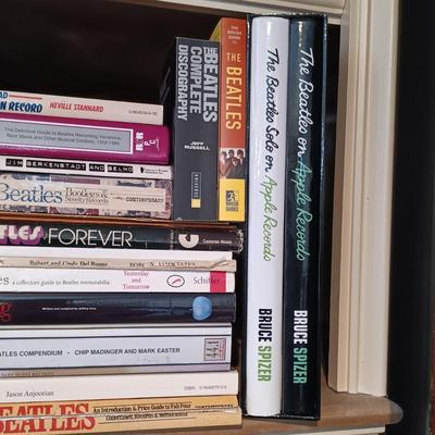 LOT 178B: Large Collection of Vintage and Contemporary Books on The Beatles