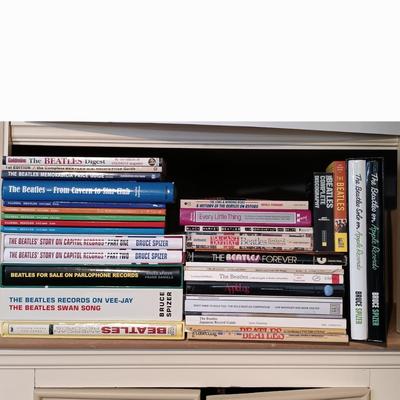 LOT 178B: Large Collection of Vintage and Contemporary Books on The Beatles