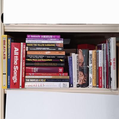 LOT 179B: Large Collection of Books on The Beatles