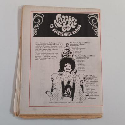 LOT 180B: Rolling Stones Magazine 1969 John and Yoko with a Collection of Beatles Related Ephemera