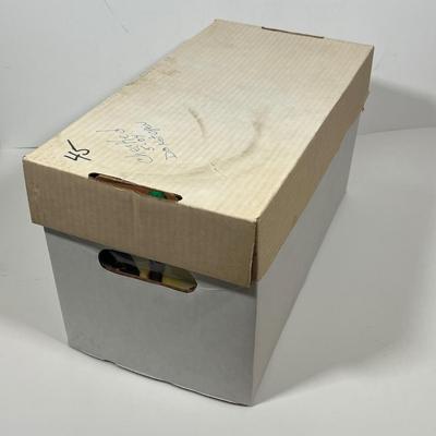 LOT 192B: Box of 45s Singles (Dozens of Vinyl Records) - Beatles and Much More