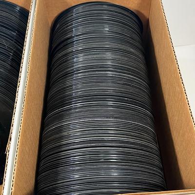 LOT 194B: Two Boxes of 45s Singles (Dozens of Vinyl Records - No Sleeves