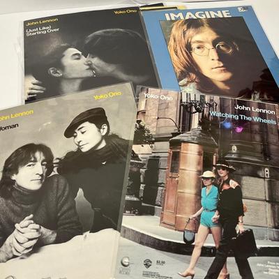 LOT 196B: Beatles Sheet Music + Solo John Lennon & Paul McCartney ( Wings)