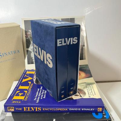 LOT 197B: Elvis, Frank Sinatra and More - Books, CDs, DVDs
