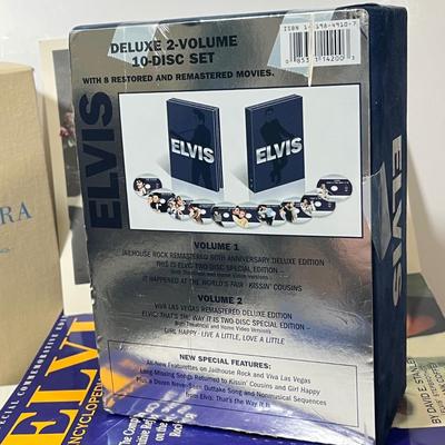 LOT 197B: Elvis, Frank Sinatra and More - Books, CDs, DVDs