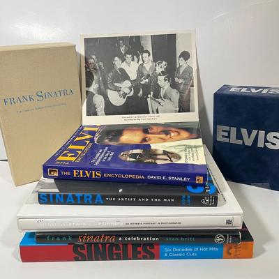 LOT 197B: Elvis, Frank Sinatra and More - Books, CDs, DVDs
