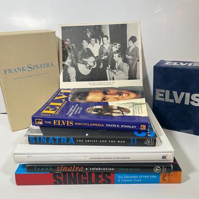 LOT 197B: Elvis, Frank Sinatra and More - Books, CDs, DVDs