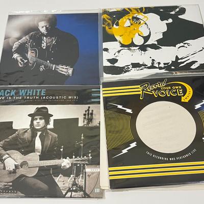 LOT 198B: Third Man Records Collection of 45s Singles - White Stripes, Dead Weather, Jack White, Stephen Colbert, Conan O'Brien and...