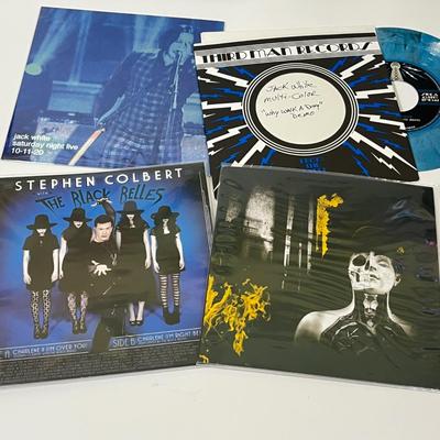 LOT 198B: Third Man Records Collection of 45s Singles - White Stripes, Dead Weather, Jack White, Stephen Colbert, Conan O'Brien and...