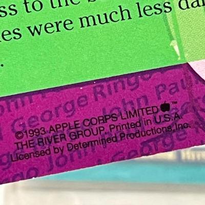 LOT 199B: Vintage 90s Beatles Trading Cards - 1996 Apple Corp. Complete 100-Card Set and More