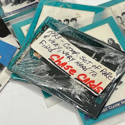 LOT 199B: Vintage 90s Beatles Trading Cards - 1996 Apple Corp. Complete 100-Card Set and More