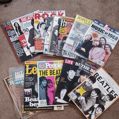 LOT 202B: Large Collection of Vintage and Contemporary Beatles Tribute Magazines