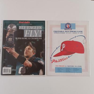 LOT 204B: The Comeback Kids Phillies 1980 World Series Magazines, 19702 Flyers Stanley Cup Magazines & More