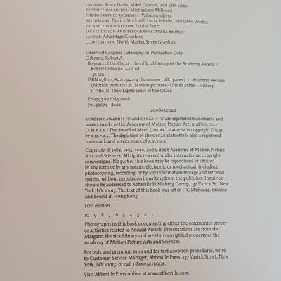 LOT 206B: 80 Years of the Oscar Coffee Table Book, Legendary Movies, The Photography of Game of Thrones & More