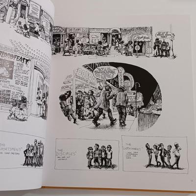 LOT 208B: The R. Crumb Coffee Table Art Book w/ 1971 Stoned Agin! Poster & 1993 Mr. Natural Vinyl Toy