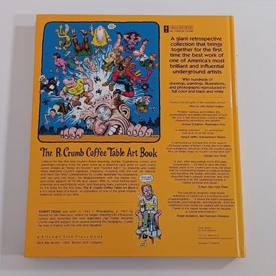 LOT 208B: The R. Crumb Coffee Table Art Book w/ 1971 Stoned Agin! Poster & 1993 Mr. Natural Vinyl Toy