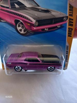 Three new Collectable Hot wheels cars