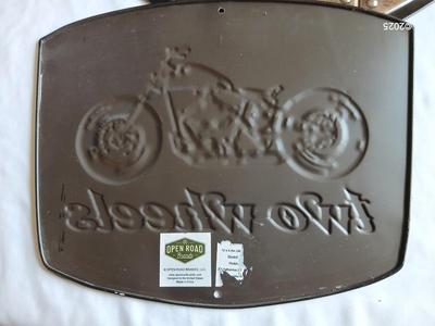 Two collectable Harley tin signs