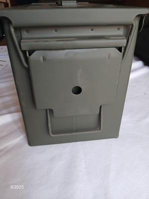 Metal Military Style Ammo Can