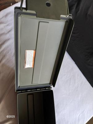 Metal Military Style Ammo Can