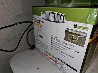 Drummond 1/6 HP Multi-Directional Submersible Utility pump