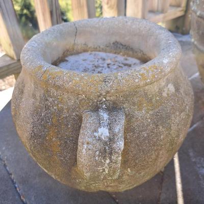 Collection of Concrete Planters & Hens + Chicks! (FD-SD)