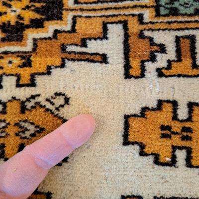 Hand-Knotted Persian Turkoman Rug 6'5" x 4'7" (DR-SD)