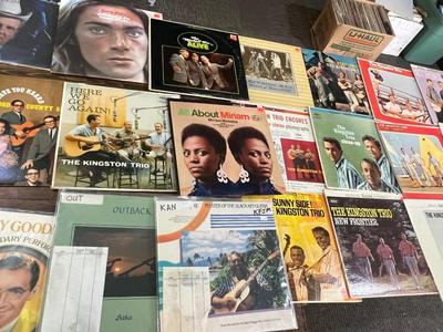 Sale Photo Thumbnail #1415: miscellaneous records