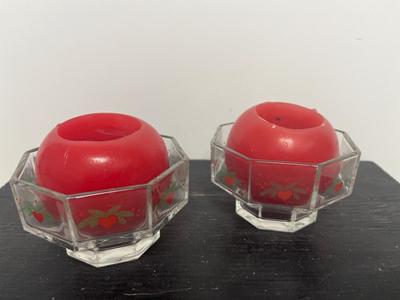 Hearts and Pine Votives