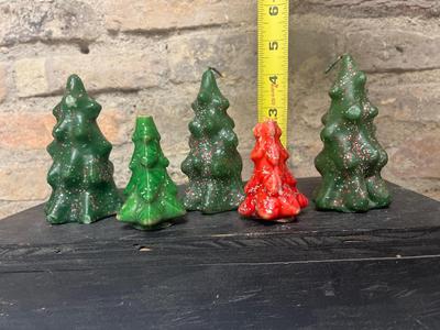 Vintage Christmas candles