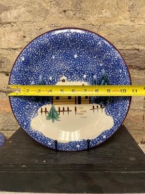 Huge Set of Holiday Mountain Lodge Dishware