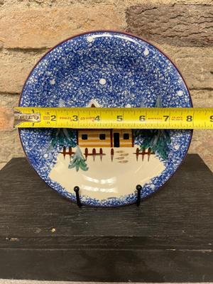 Huge Set of Holiday Mountain Lodge Dishware