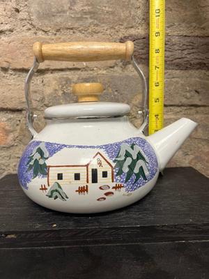 Huge Set of Holiday Mountain Lodge Dishware