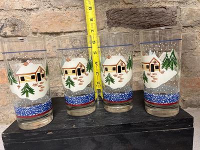Huge Set of Holiday Mountain Lodge Dishware