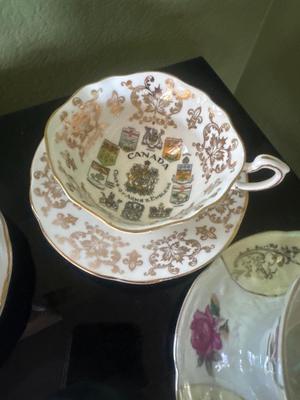 Assorted tea cup China